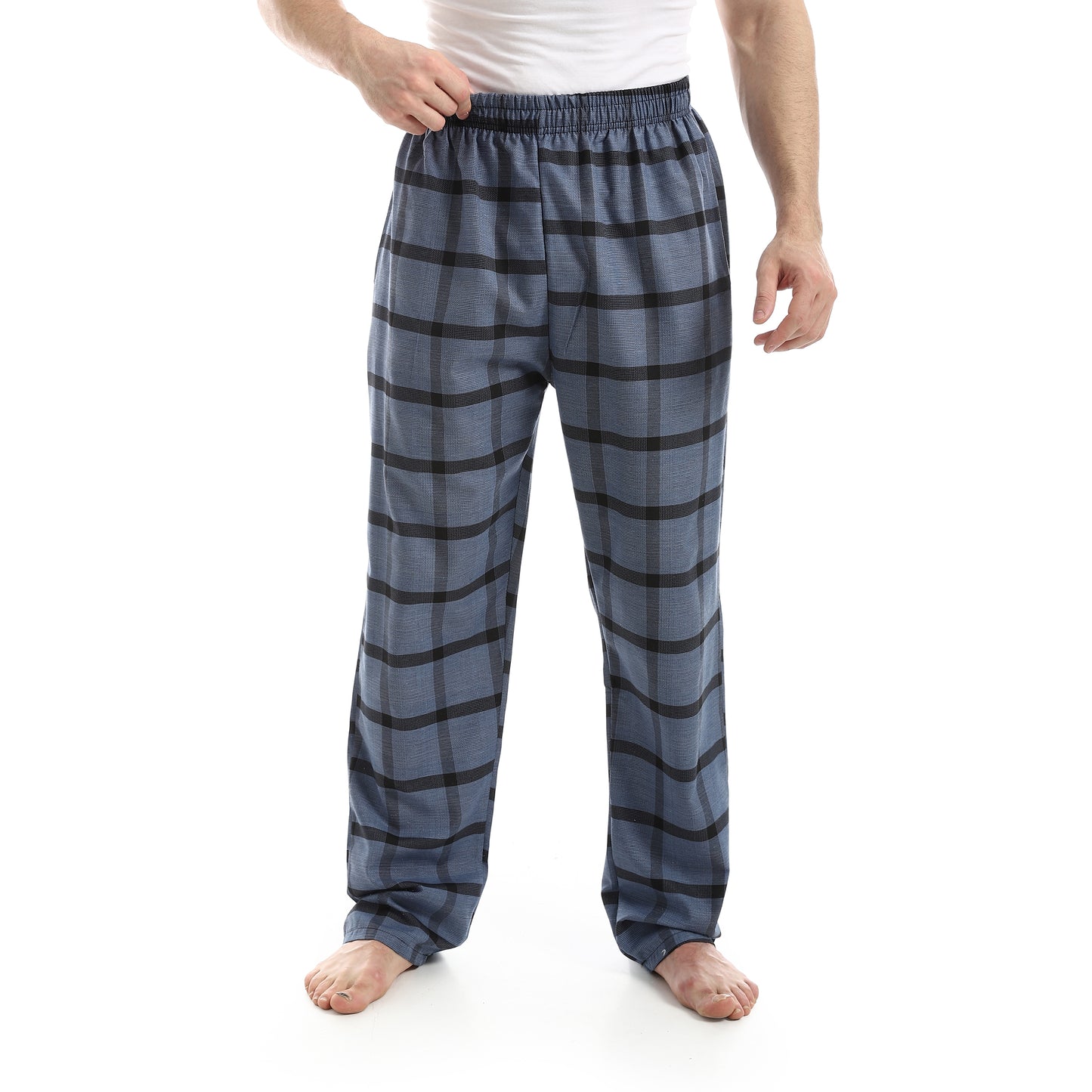 Checked Relaxed Fit Homewear Pants