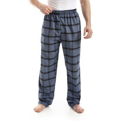 Checked Relaxed Fit Homewear Pants