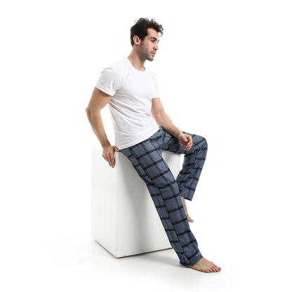Checked Relaxed Fit Homewear Pants