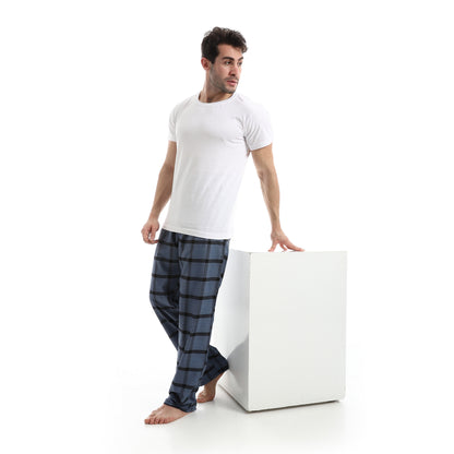 Checked Relaxed Fit Homewear Pants