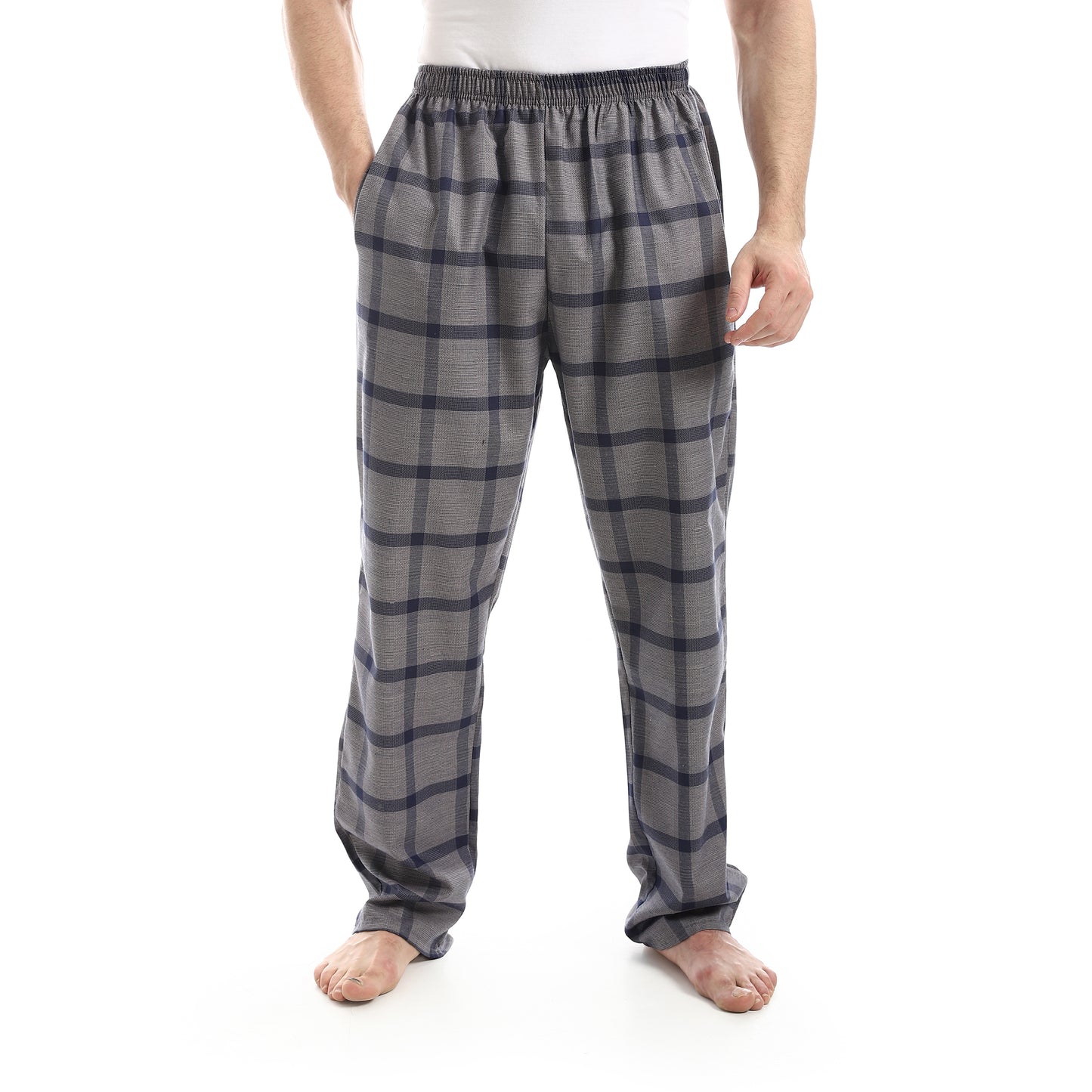 Checked Relaxed Fit Homewear Pants