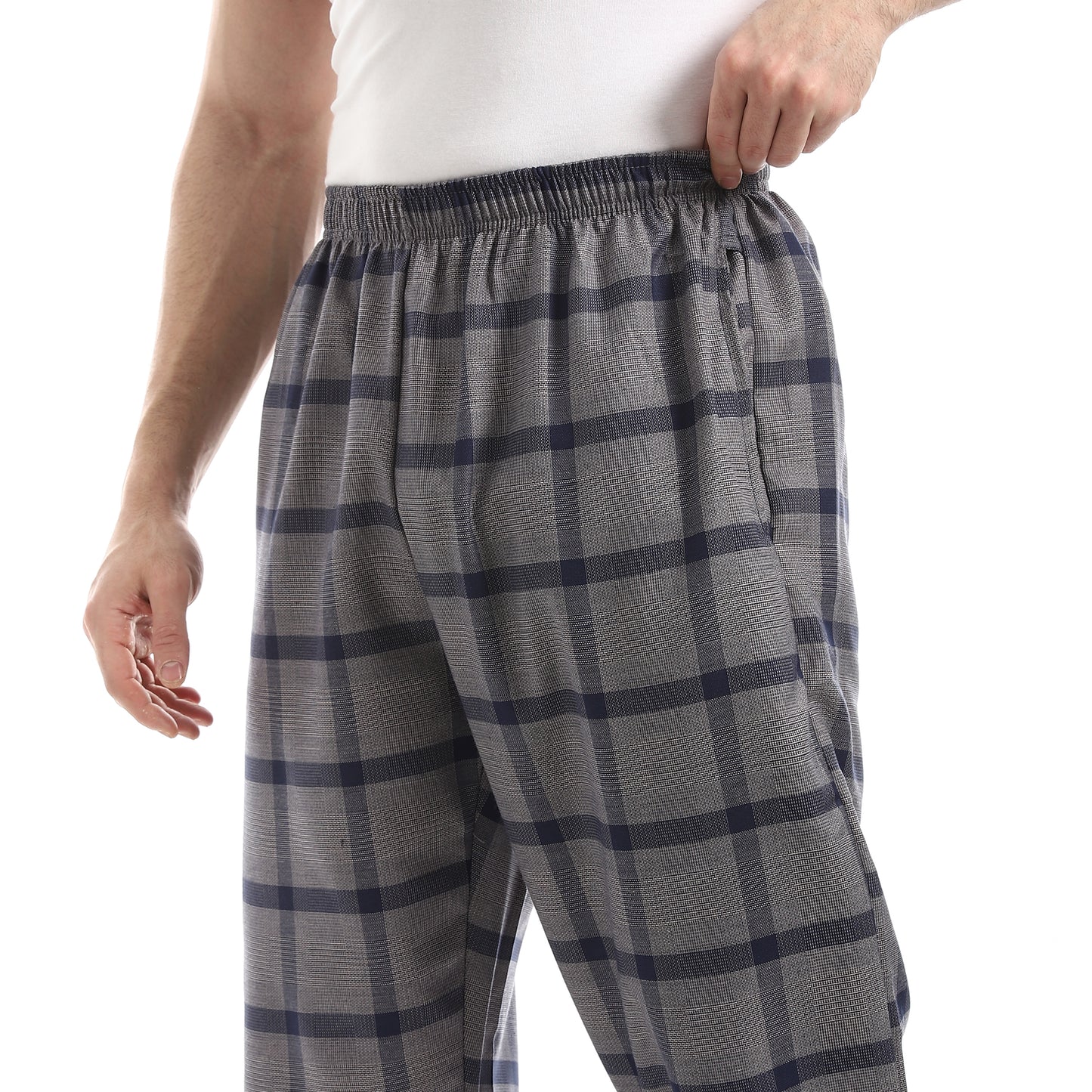 Checked Relaxed Fit Homewear Pants