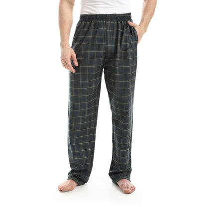 Checked Relaxed Fit Homewear Pants