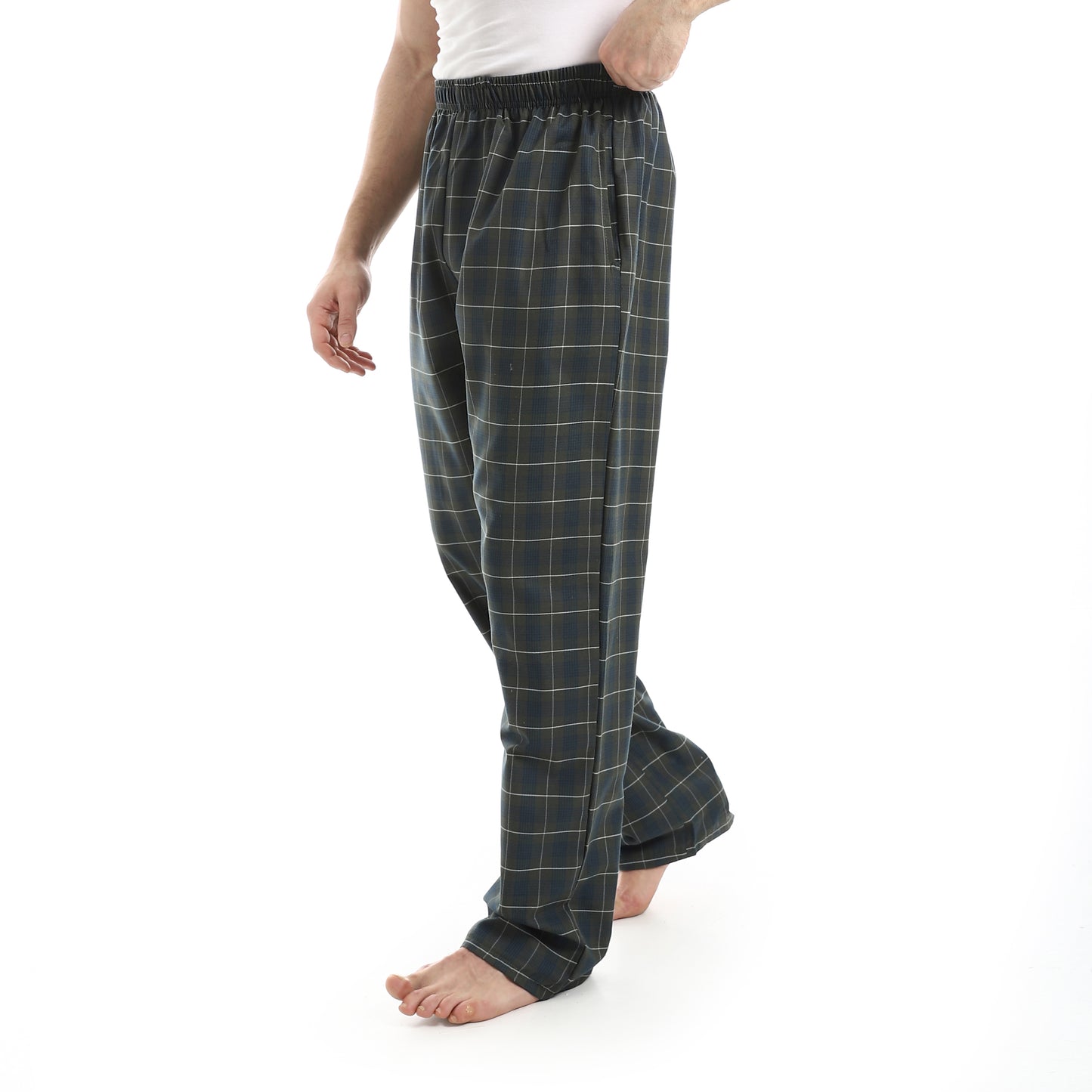 Checked Relaxed Fit Homewear Pants