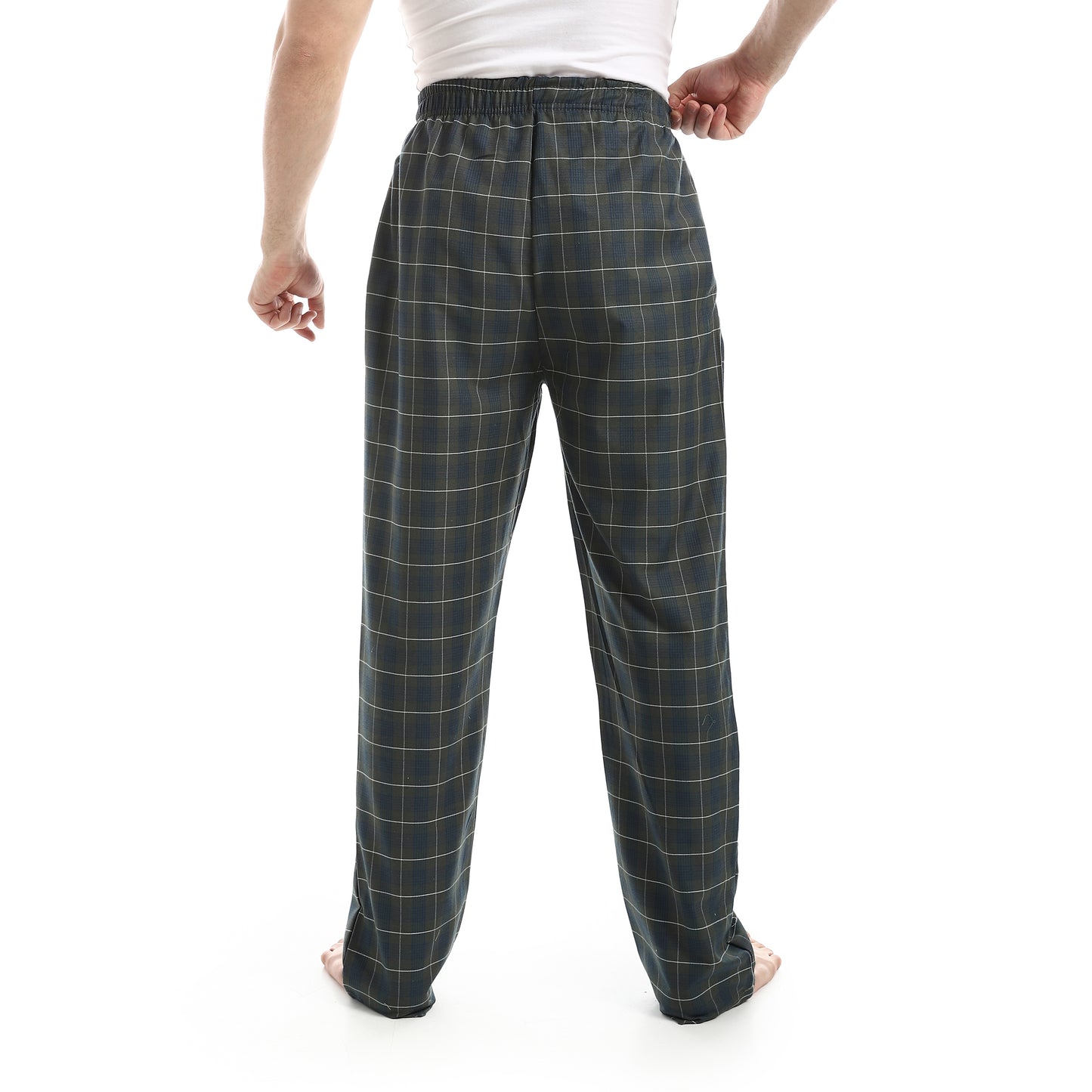 Checked Relaxed Fit Homewear Pants