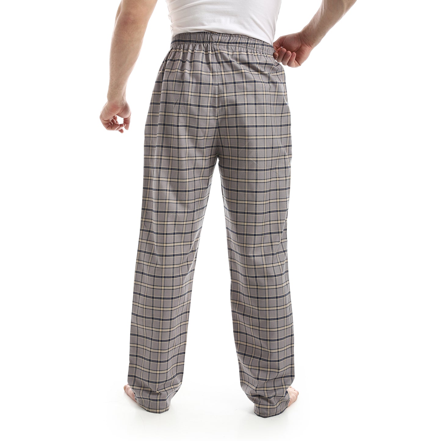 Checked Relaxed Fit Homewear Pants