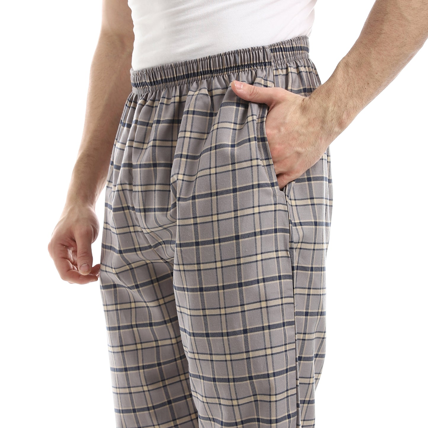 Checked Relaxed Fit Homewear Pants