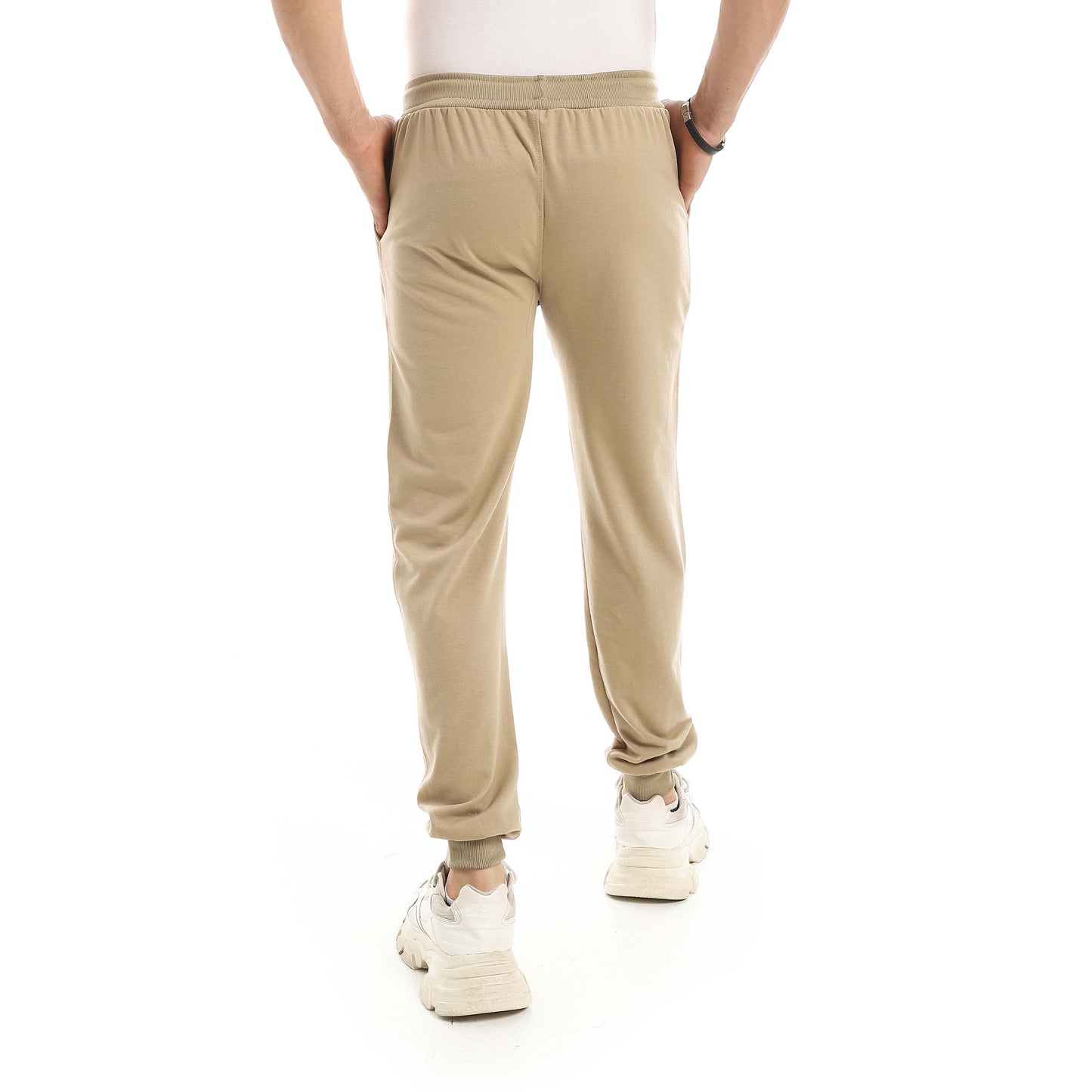 Red Circle Sweatpants men