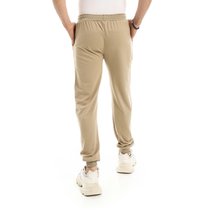 Red Circle Sweatpants men