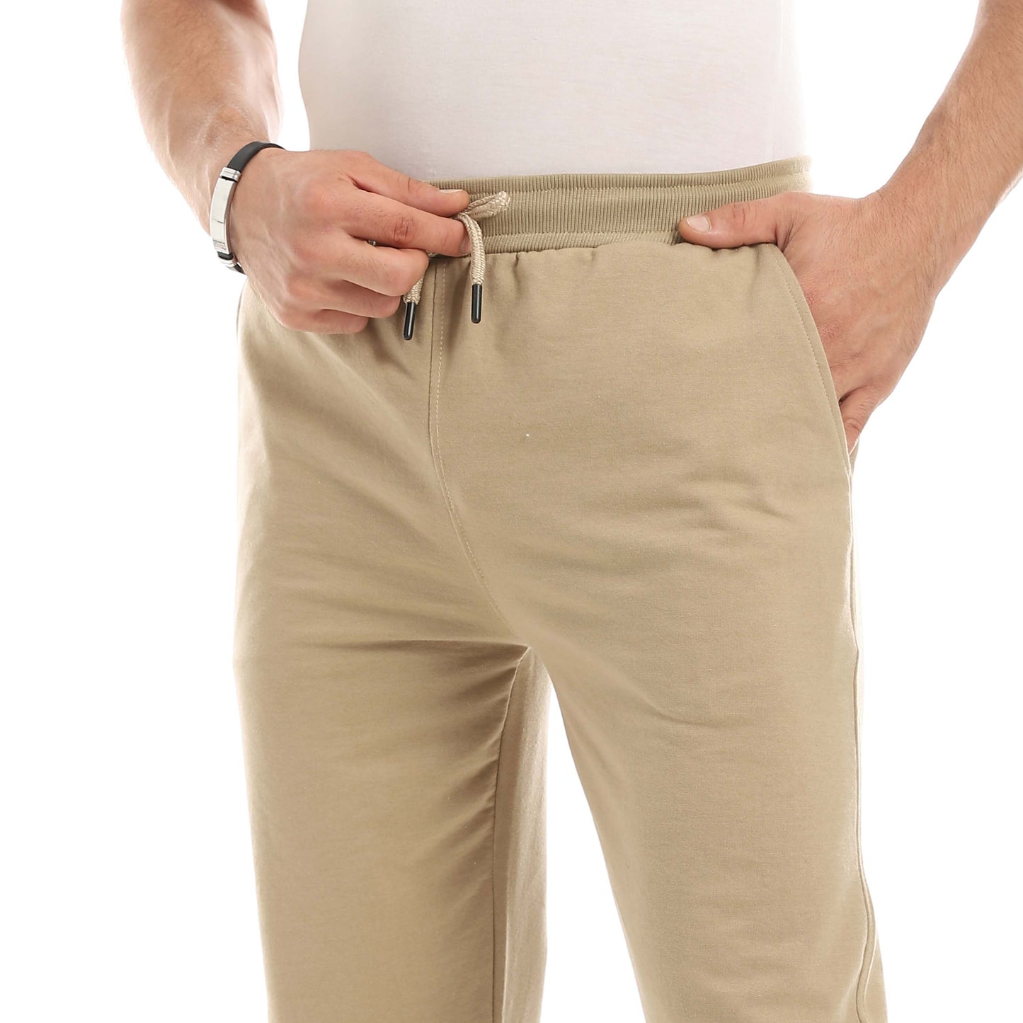 Red Circle Sweatpants men