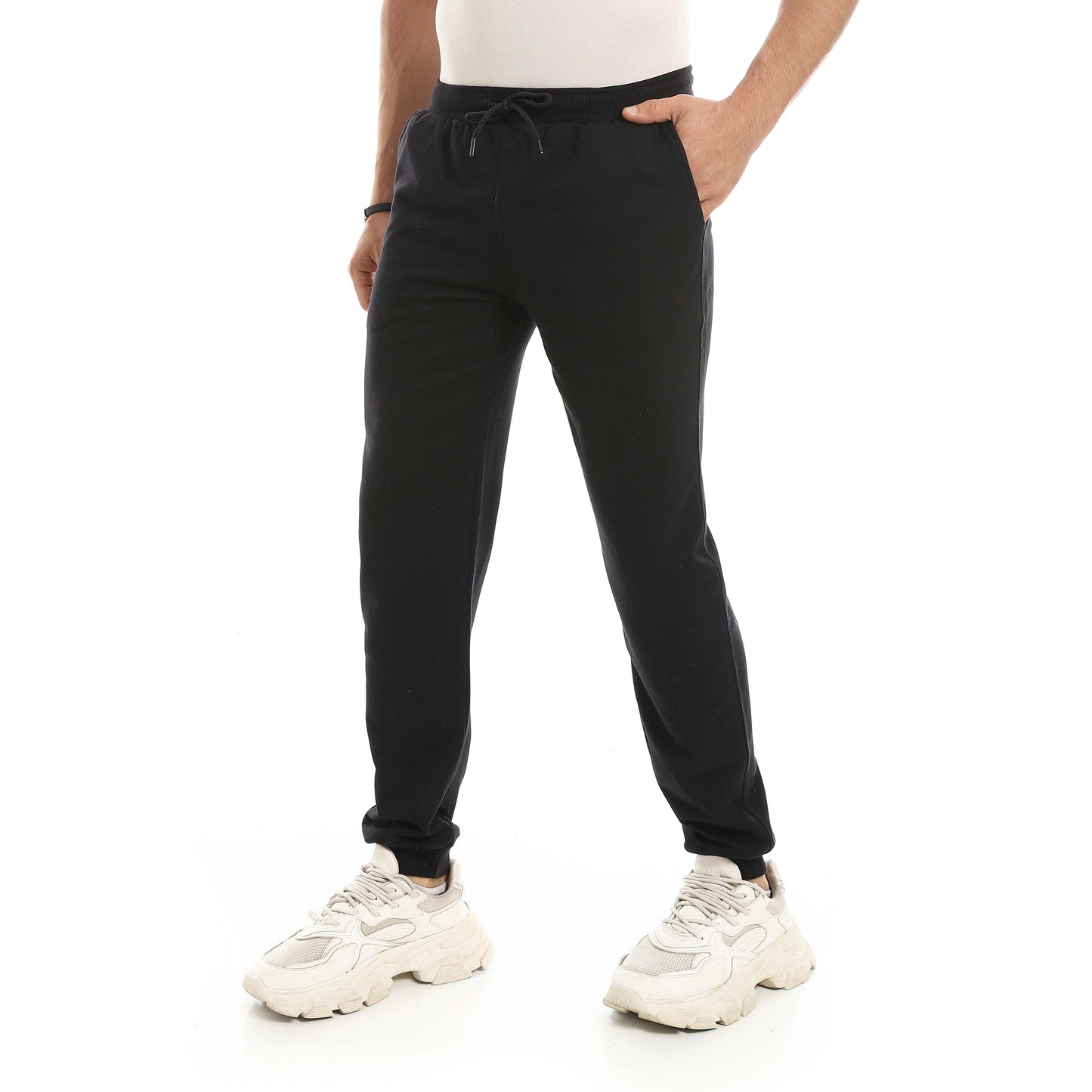 Red Circle Sweatpants men