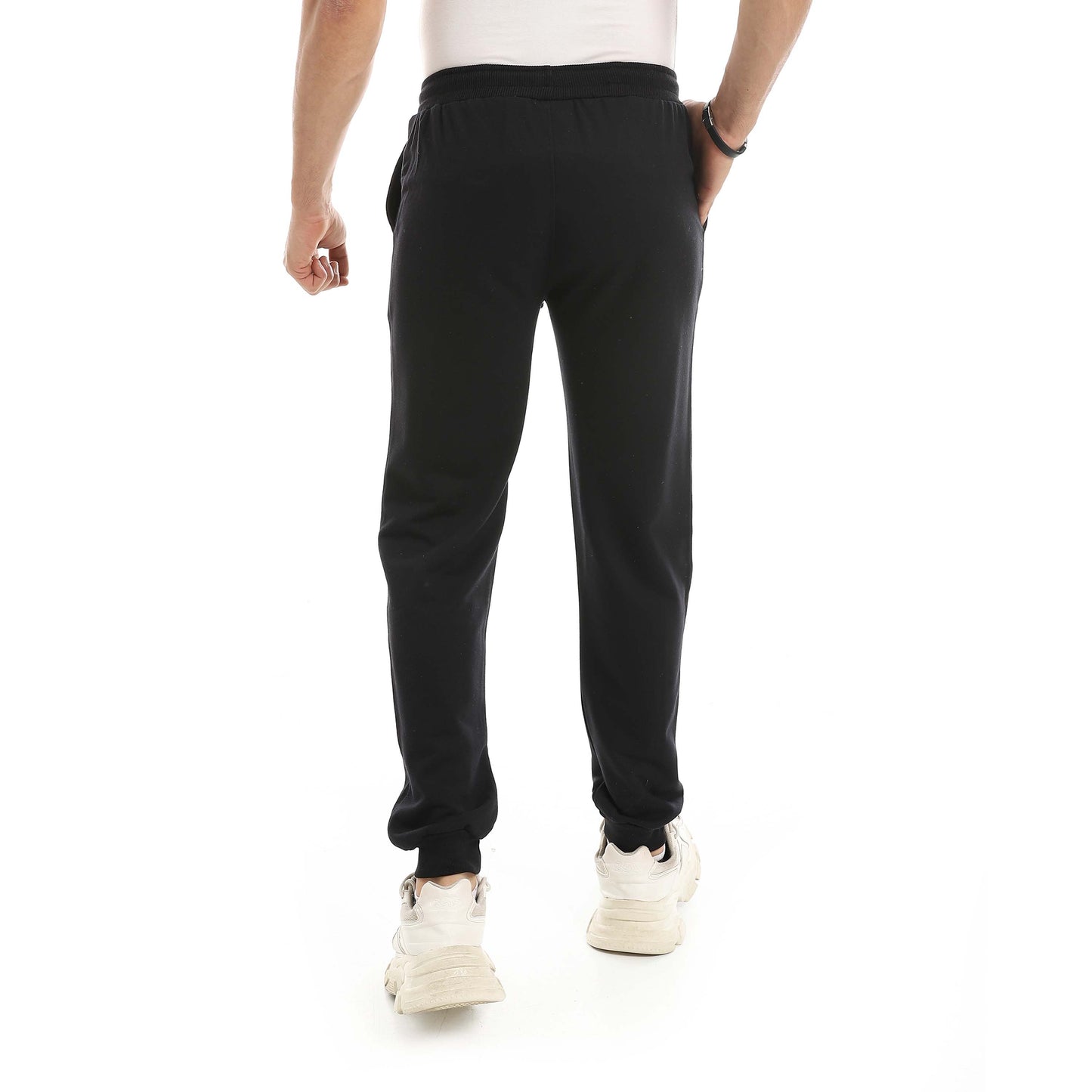 Red Circle Sweatpants men