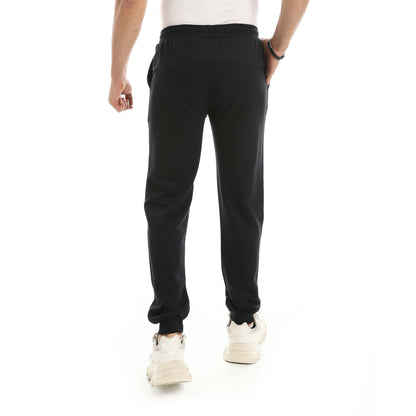 Red Circle Sweatpants men