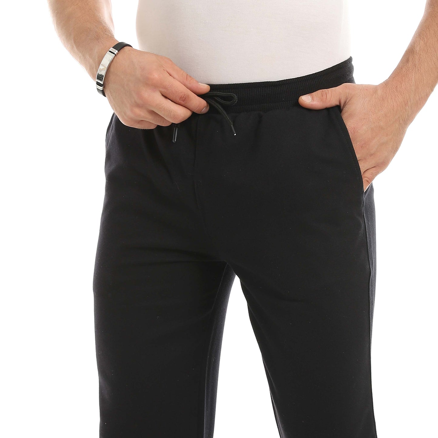 Red Circle Sweatpants men