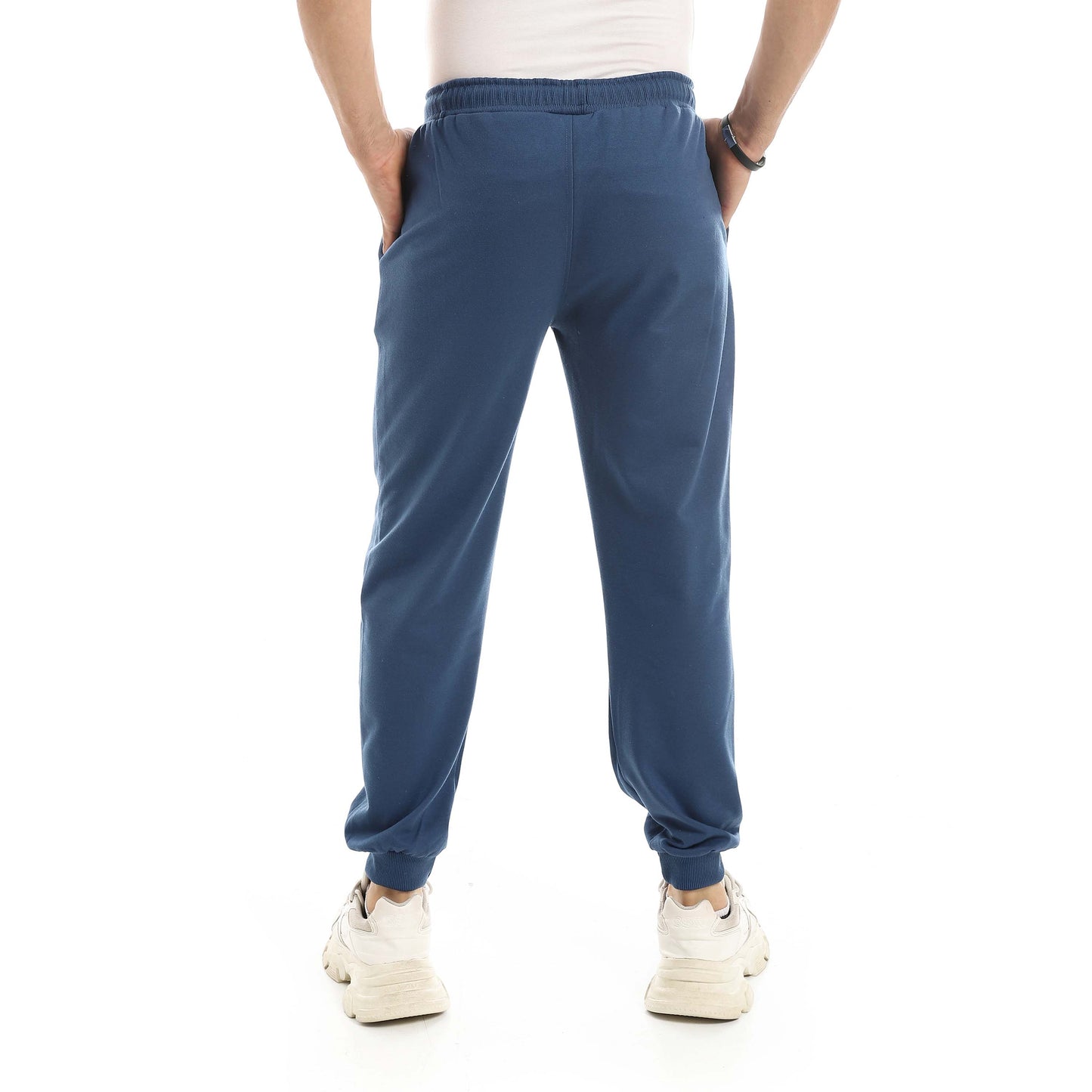 Red Circle Sweatpants men