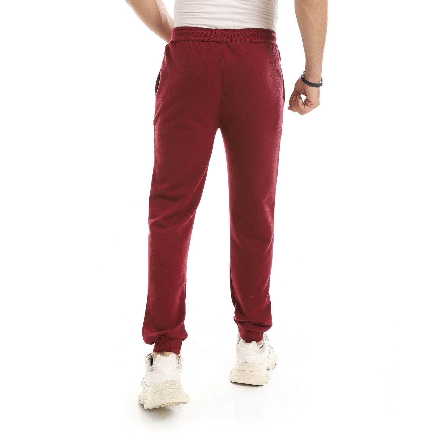 Red Circle Sweatpants men