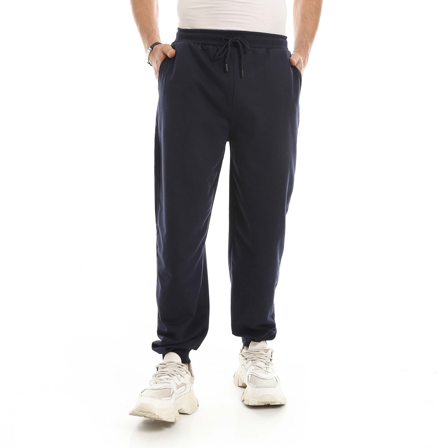 Red Circle Sweatpants men