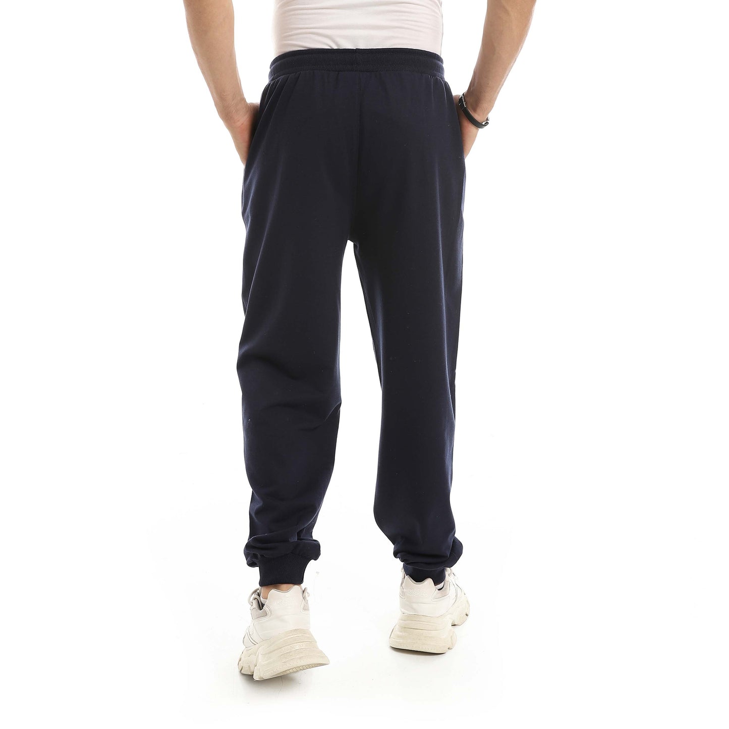 Red Circle Sweatpants men