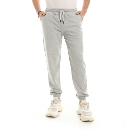 Red Circle Sweatpants men