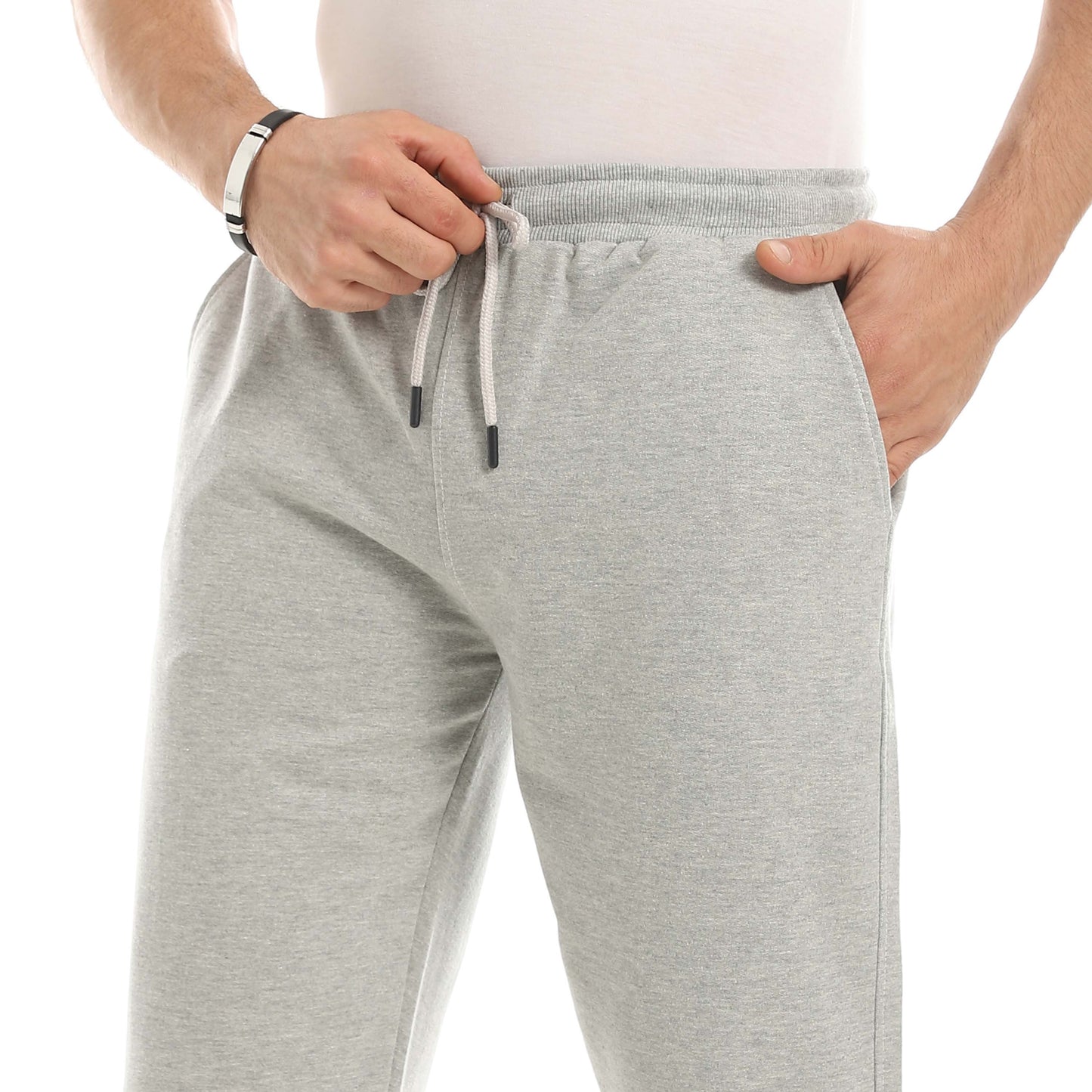 Red Circle Sweatpants men