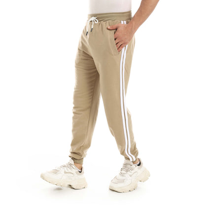 Red Circle Sweatpants men