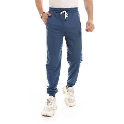 Red Circle Sweatpants men