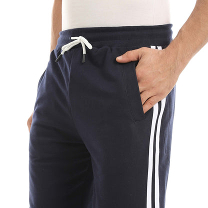 Red Circle Sweatpants men