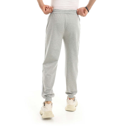 Red Circle Sweatpants men