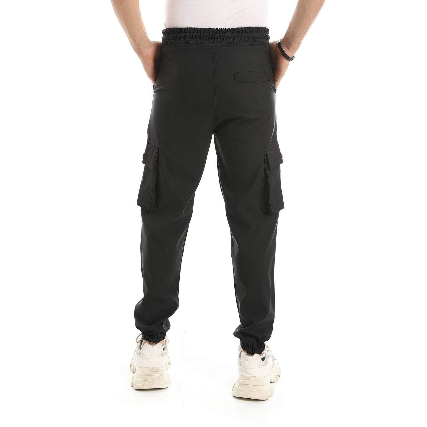 Red Circle Sweatpants men