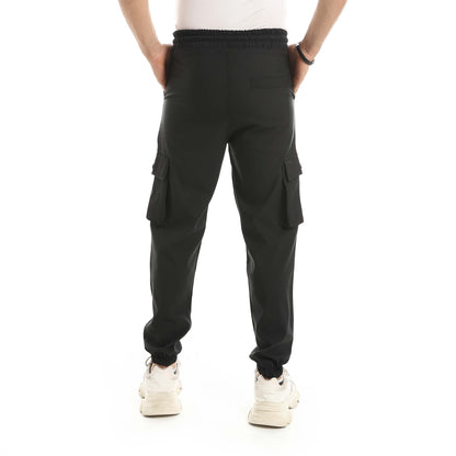 Red Circle Sweatpants men