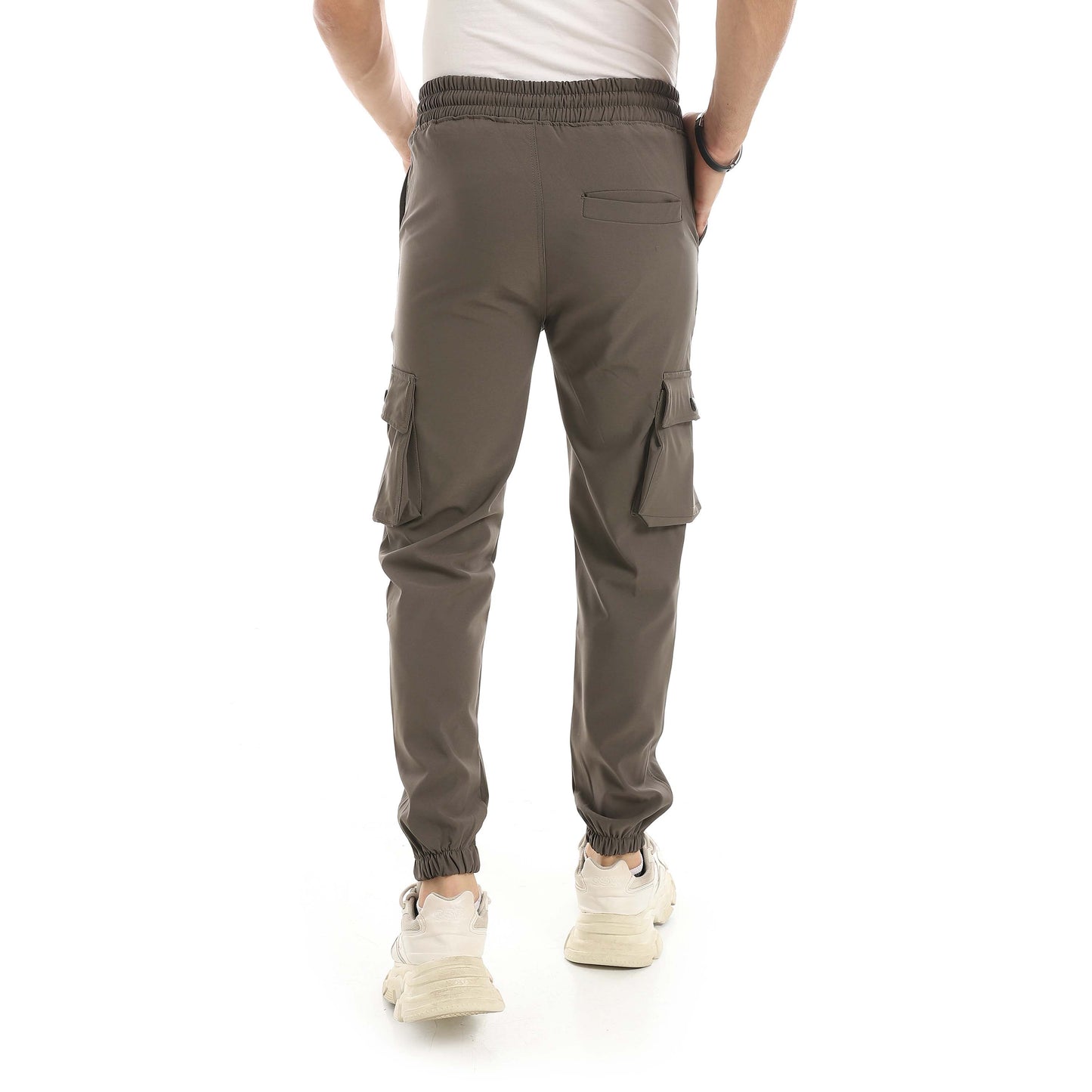 Red Circle Sweatpants men