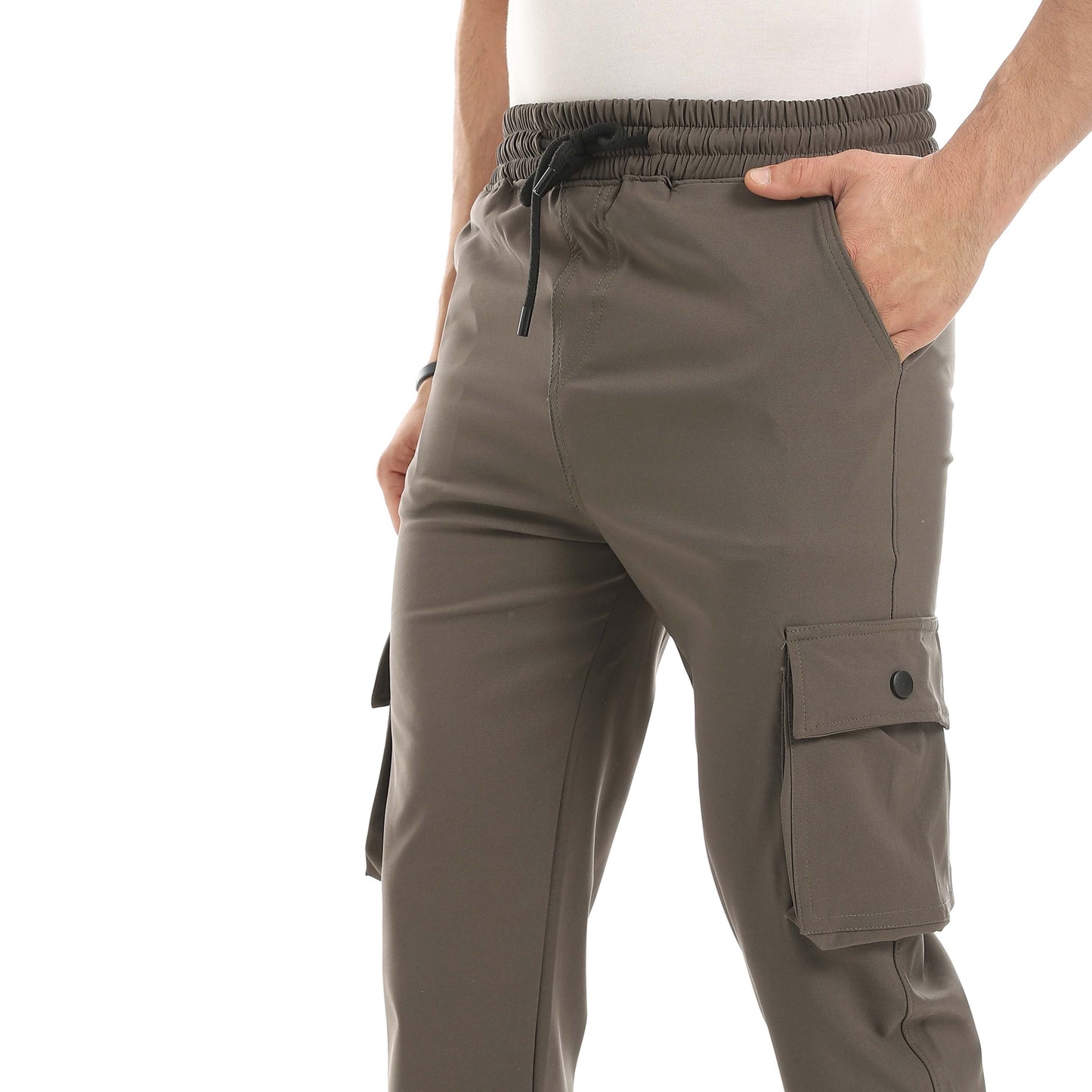 Red Circle Sweatpants men