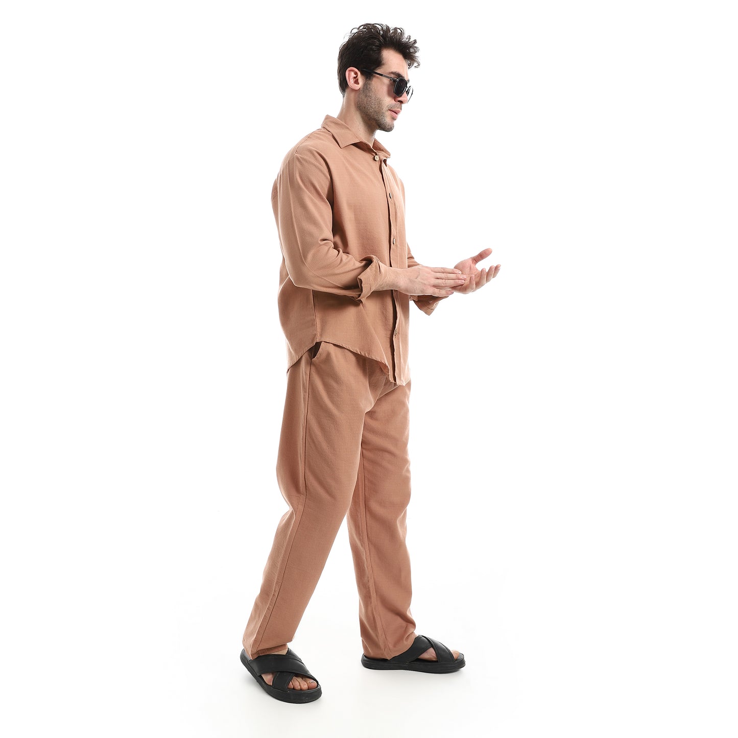 Elastic Waist Comfy Linen Pants