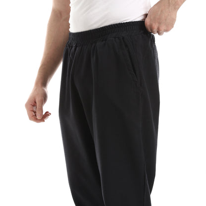 Elastic Waist Comfy Linen Pants
