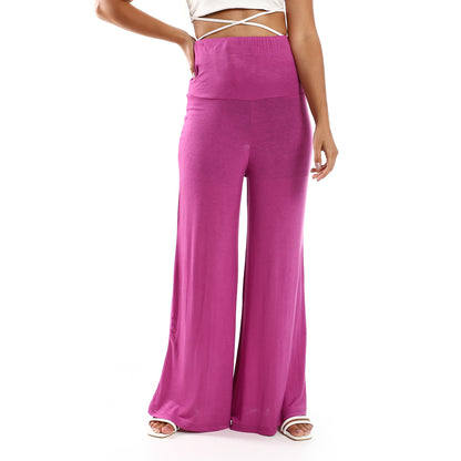 Jamila Women Solid Pattern Flare Fit Pants