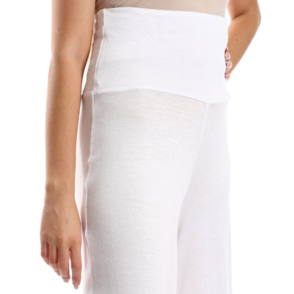 Jamila Women Solid Pattern Flare Fit Pants