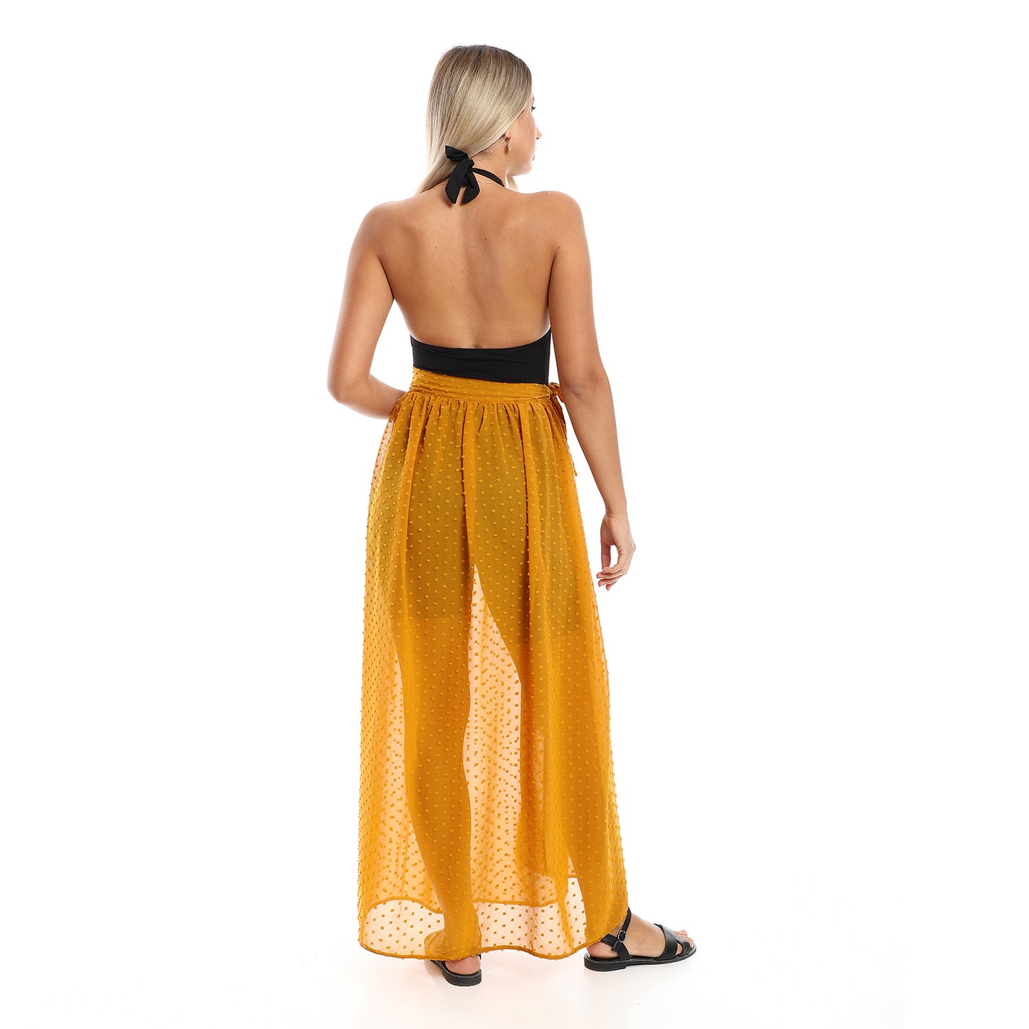 Jamila women wrapped up self stitches cover up