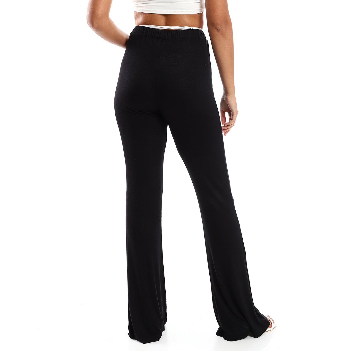 Jamila Women Flare Fit Solid PANTS