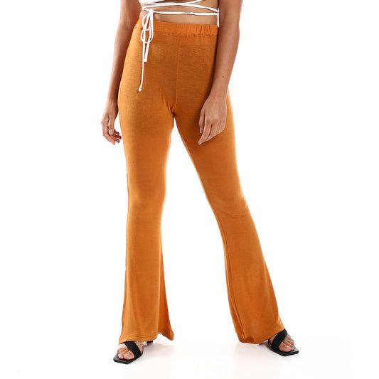 Jamila Women Flare Fit Solid PANTS