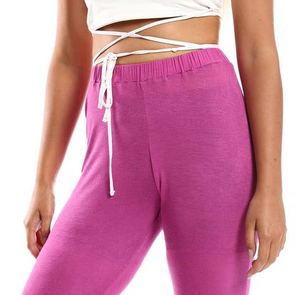 Jamila Women Flare Fit Solid PANTS