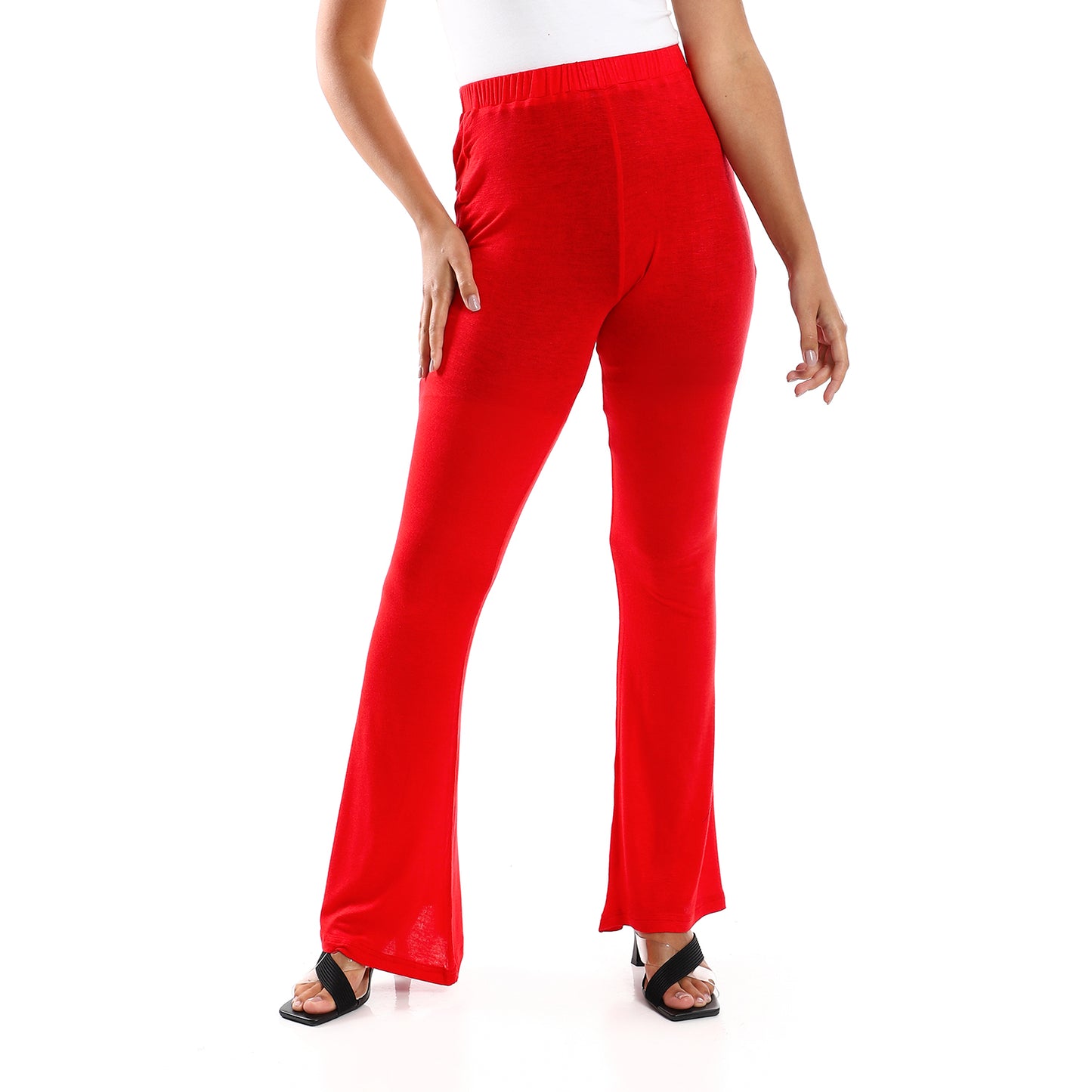 Jamila Women Flare Fit Solid PANTS