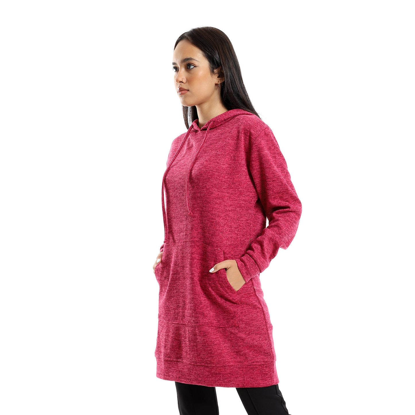 Jamila women slip on long hoodie