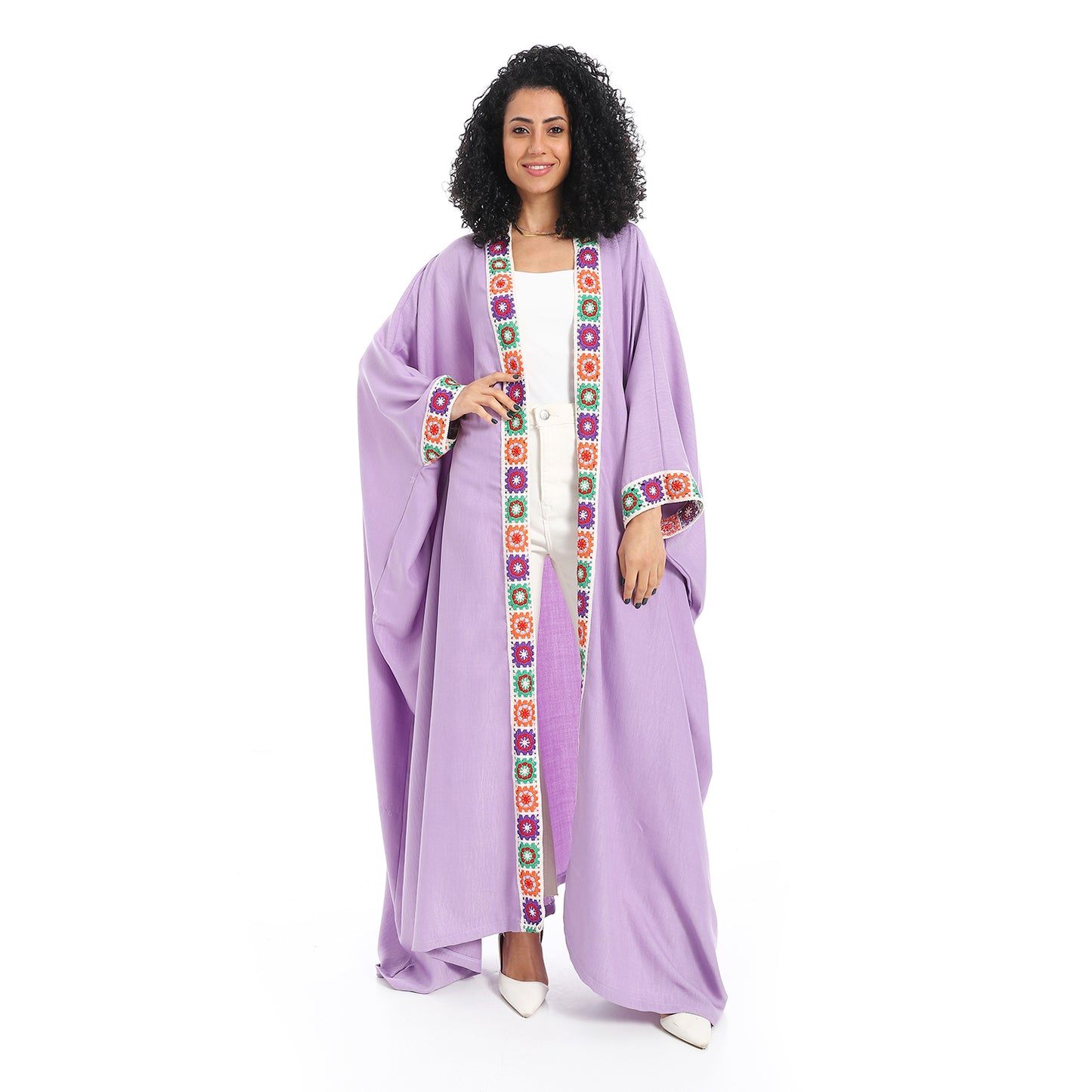 Plain women's cardigan