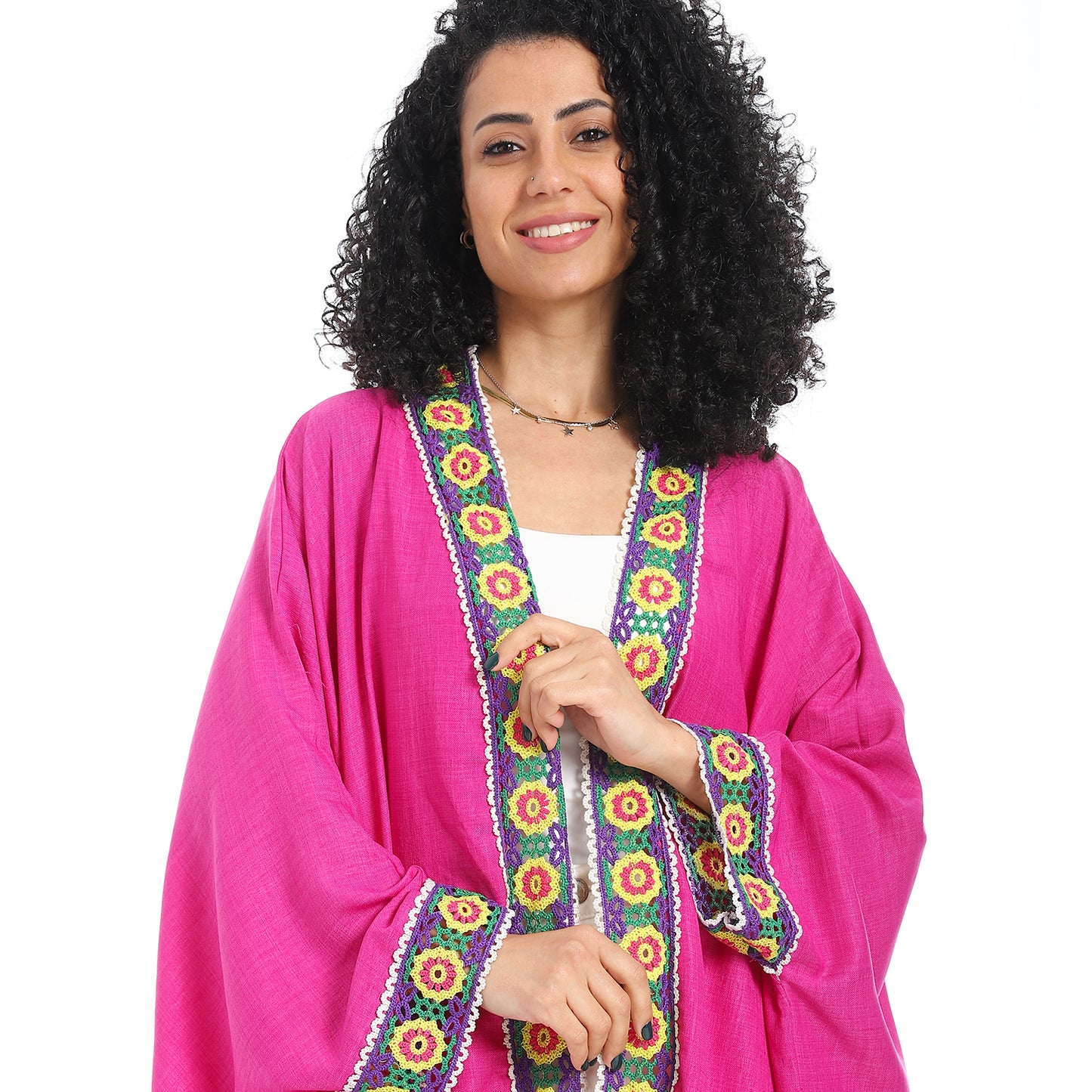 Plain women's cardigan