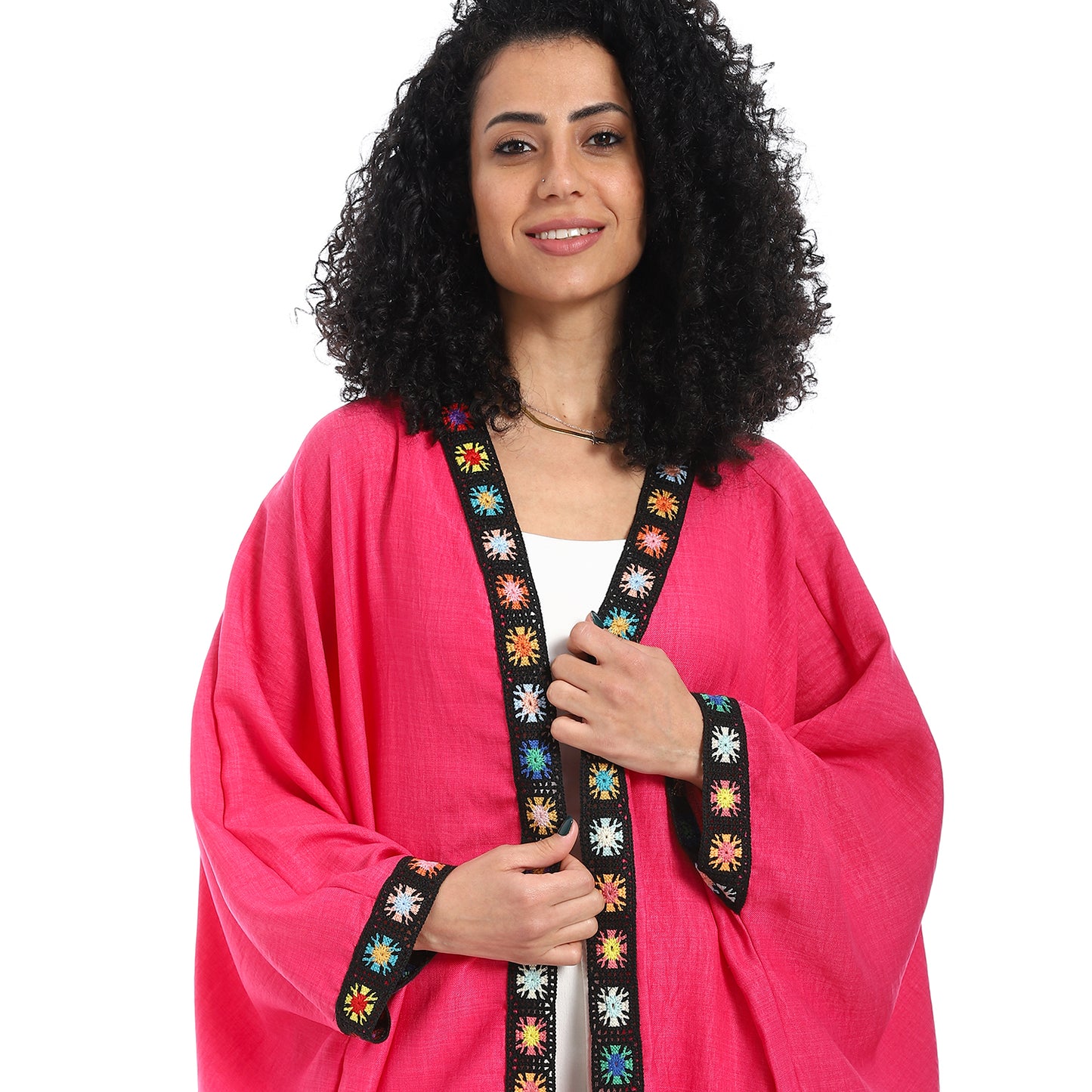 Plain women's cardigan