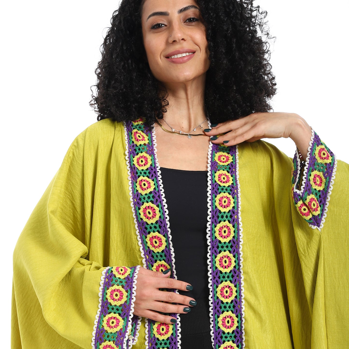 Plain women's cardigan