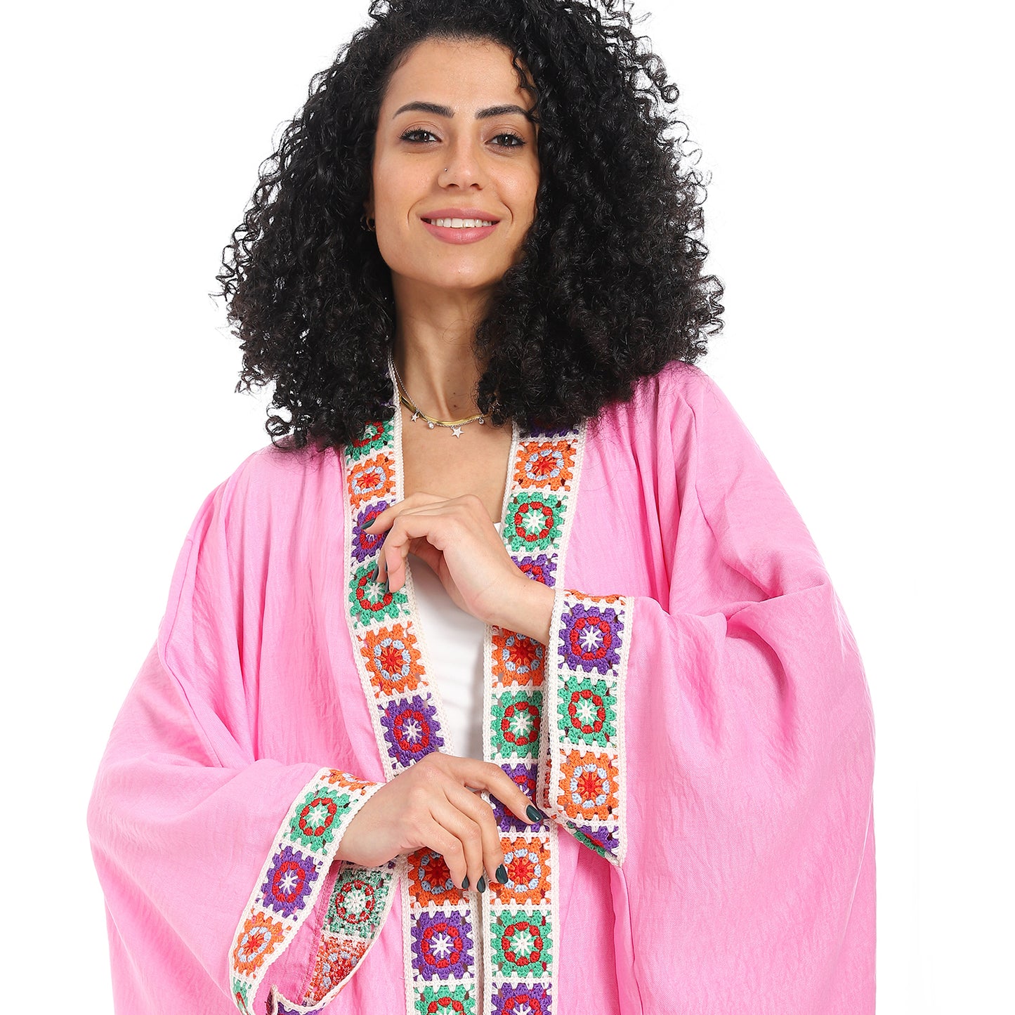 Plain women's cardigan