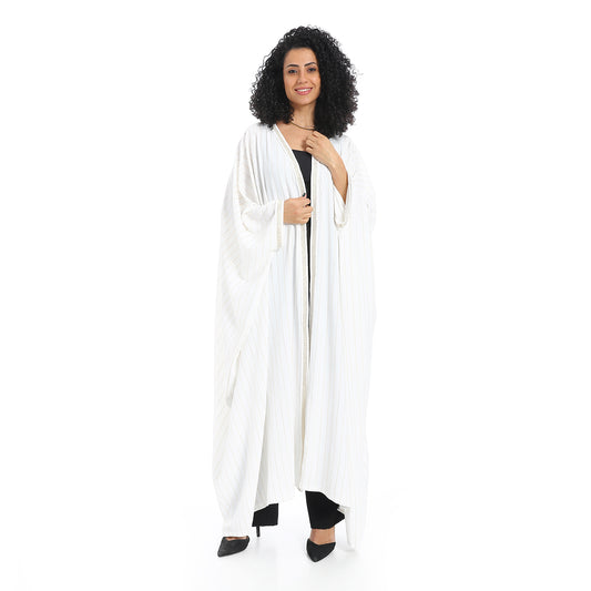 Striped women's cardigan