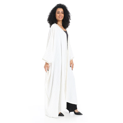 Striped women's cardigan