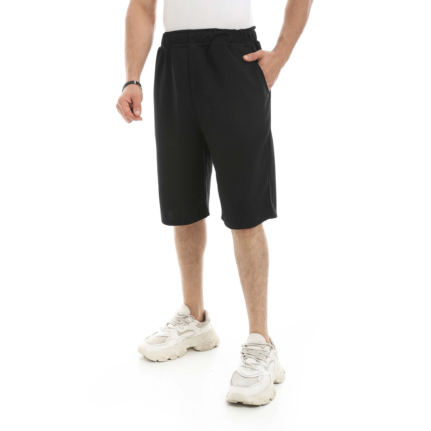 Red Circle Shorts Biscuit Men